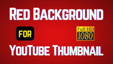 HD Red Background for YouTube Thumbnail