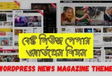 বেষ্ট নিউজ পেপার ওয়ার্ডপ্রেস থিমস - Best WordPress News Magazine Themes