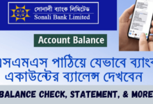 Sonali Bank SMS Banking - সোনালী ব্যাংক এসএমএস পাঠিয়ে ব্যালেন্স, স্টেটমেন্ট দেখে নিন