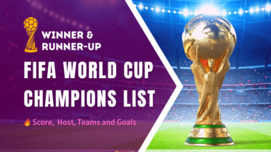 FIFA World Cup Champions List